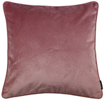 Laden Sie das Bild in den Galerie-Viewer, McAlister Textiles Matt Blush Pink Velvet 43cm x 43cm Piped Cushion Sets Cushions and Covers 
