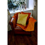 Laden Sie das Bild in den Galerie-Viewer, McAlister Textiles Matt Burnt Orange Piped Velvet Cushion Cushions and Covers 
