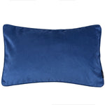 Laden Sie das Bild in den Galerie-Viewer, McAlister Textiles Matt Navy Blue Piped Velvet Cushion Cushions and Covers 
