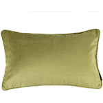 Laden Sie das Bild in den Galerie-Viewer, McAlister Textiles Matt Lime Green Piped Velvet Cushion Cushions and Covers 
