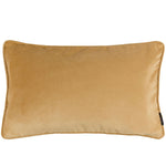 Laden Sie das Bild in den Galerie-Viewer, McAlister Textiles Matt Ochre Yellow Piped Velvet Cushion Cushions and Covers 
