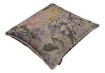 Laden Sie das Bild in den Galerie-Viewer, McAlister Textiles Blooma Purple, Pink and Ochre Floral Cushion Cushions and Covers 
