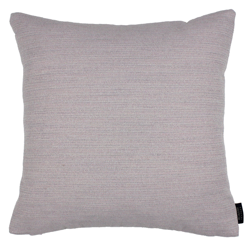 McAlister Textiles Hamleton Lilac Purple Textured Plain Cushion Cushions and Covers Cover Only 49cm x 49cm 