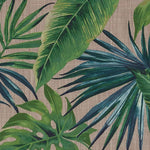 Laden Sie das Bild in den Galerie-Viewer, McAlister Textiles Palm Leaf New Printed Velvet Fabric Fabrics 
