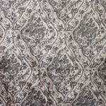 Laden Sie das Bild in den Galerie-Viewer, McAlister Textiles Renaissance Charcoal Grey Printed Velvet Fabric Fabrics 
