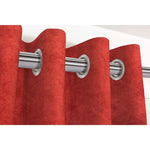 Laden Sie das Bild in den Galerie-Viewer, McAlister Textiles Matt Rust Red Orange Velvet Curtains Tailored Curtains 
