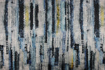 Laden Sie das Bild in den Galerie-Viewer, McAlister Textiles Aura Navy Blue Printed Velvet Fabric Fabrics 
