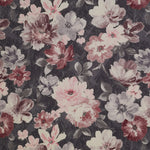 Laden Sie das Bild in den Galerie-Viewer, McAlister Textiles Camilla Grey, Pink and Purple Fabric Fabrics 1 Metre 
