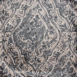Laden Sie das Bild in den Galerie-Viewer, McAlister Textiles Renaissance Charcoal Grey Printed Velvet Fabric Fabrics 
