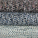 Laden Sie das Bild in den Galerie-Viewer, McAlister Textiles Harris Charcoal Grey and Blue Tweed Fabric Fabrics 
