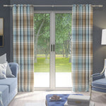 Laden Sie das Bild in den Galerie-Viewer, McAlister Textiles Angus Duck Egg Blue Tartan Curtains mws_apo_generated 
