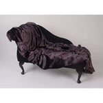 Laden Sie das Bild in den Galerie-Viewer, McAlister Textiles Crushed Velvet Aubergine Purple Fabric Fabrics 

