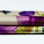 Laden Sie das Bild in den Galerie-Viewer, McAlister Textiles Renoir Floral Violet Purple Velvet Fabric Fabrics 
