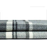 Laden Sie das Bild in den Galerie-Viewer, McAlister Textiles Heritage Tartan Charcoal Grey Curtain Fabric Fabrics 
