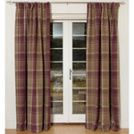 Laden Sie das Bild in den Galerie-Viewer, McAlister Textiles Heritage Tartan Purple + Green Curtain Fabric Fabrics 
