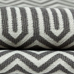 Laden Sie das Bild in den Galerie-Viewer, McAlister Textiles Colorado Geometric Charcoal Grey Fabric Fabrics 
