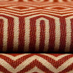 Laden Sie das Bild in den Galerie-Viewer, McAlister Textiles Colorado Geometric Burnt Orange Fabric Fabrics 
