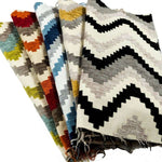 Laden Sie das Bild in den Galerie-Viewer, McAlister Textiles Navajo Navy Blue Striped Fabric Fabrics 
