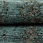 Laden Sie das Bild in den Galerie-Viewer, McAlister Textiles Textured Chenille Teal / Mineral Fabric Fabrics 
