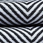 Laden Sie das Bild in den Galerie-Viewer, McAlister Textiles Herringbone Twill Black + White Fabric Fabrics 
