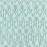 Laden Sie das Bild in den Galerie-Viewer, McAlister Textiles Colorado Geometric Duck Egg Blue Fabric Fabrics 1 Metre 
