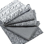 Laden Sie das Bild in den Galerie-Viewer, McAlister Textiles Monterrey Black + White Fabric Fabrics 
