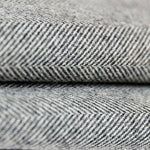 Laden Sie das Bild in den Galerie-Viewer, McAlister Textiles Herringbone Charcoal Grey Fabric Fabrics 
