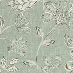 Laden Sie das Bild in den Galerie-Viewer, McAlister Textiles Eden Duck Egg Blue Floral Printed Fabric Fabrics 1 Metre 
