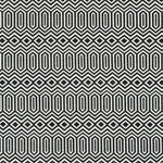Laden Sie das Bild in den Galerie-Viewer, McAlister Textiles Colorado Geometric Black Fabric Fabrics 1 Metre 
