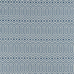 Laden Sie das Bild in den Galerie-Viewer, McAlister Textiles Colorado Geometric Blue Fabric Fabrics 1 Metre 
