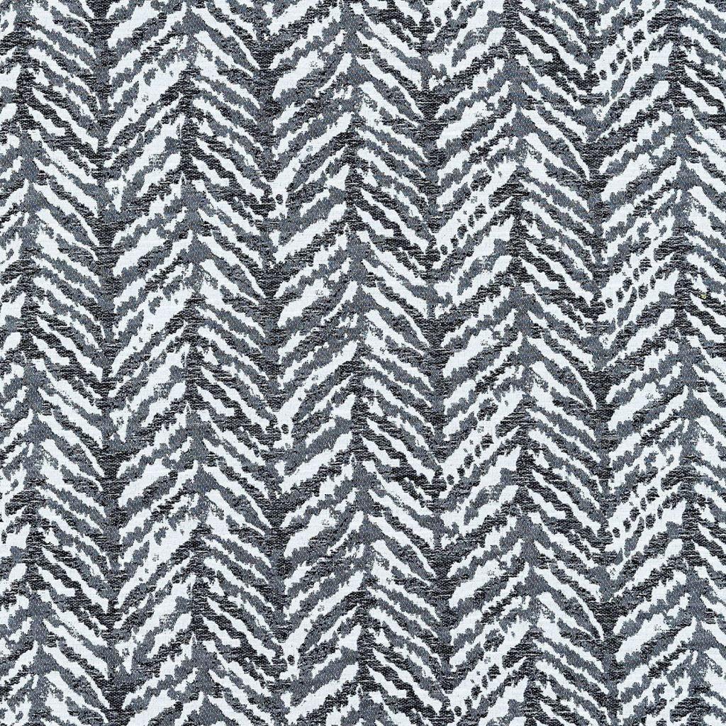 McAlister Textiles Baja Black + White Fabric Fabrics 1 Metre 