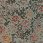 Laden Sie das Bild in den Galerie-Viewer, McAlister Textiles Blooma Green, Pink and Ochre Fabric Fabrics 1 Metre 
