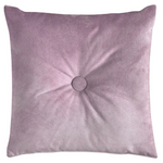 Laden Sie das Bild in den Galerie-Viewer, McAlister Textiles Matt Lilac Purple Velvet Button Cushions Cushions and Covers Polyester Filler 43cm x 43cm 
