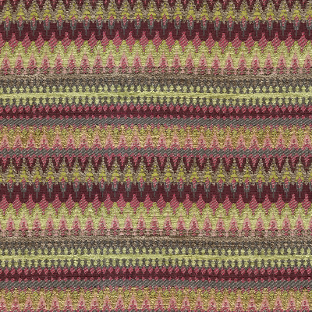 McAlister Textiles Curitiba Aztec Pink + Grey Fabric Fabrics 1 Metre 