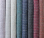 Laden Sie das Bild in den Galerie-Viewer, McAlister Textiles Hamleton Rustic Linen Blend Charcoal Grey Plain Fabric Fabrics 
