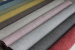 Laden Sie das Bild in den Galerie-Viewer, McAlister Textiles Harmony Linen Blend Dove Grey Textured Fabric Fabrics 
