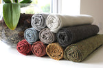 Laden Sie das Bild in den Galerie-Viewer, McAlister Textiles Highlands Rustic Plain Ochre Fabric Fabrics 
