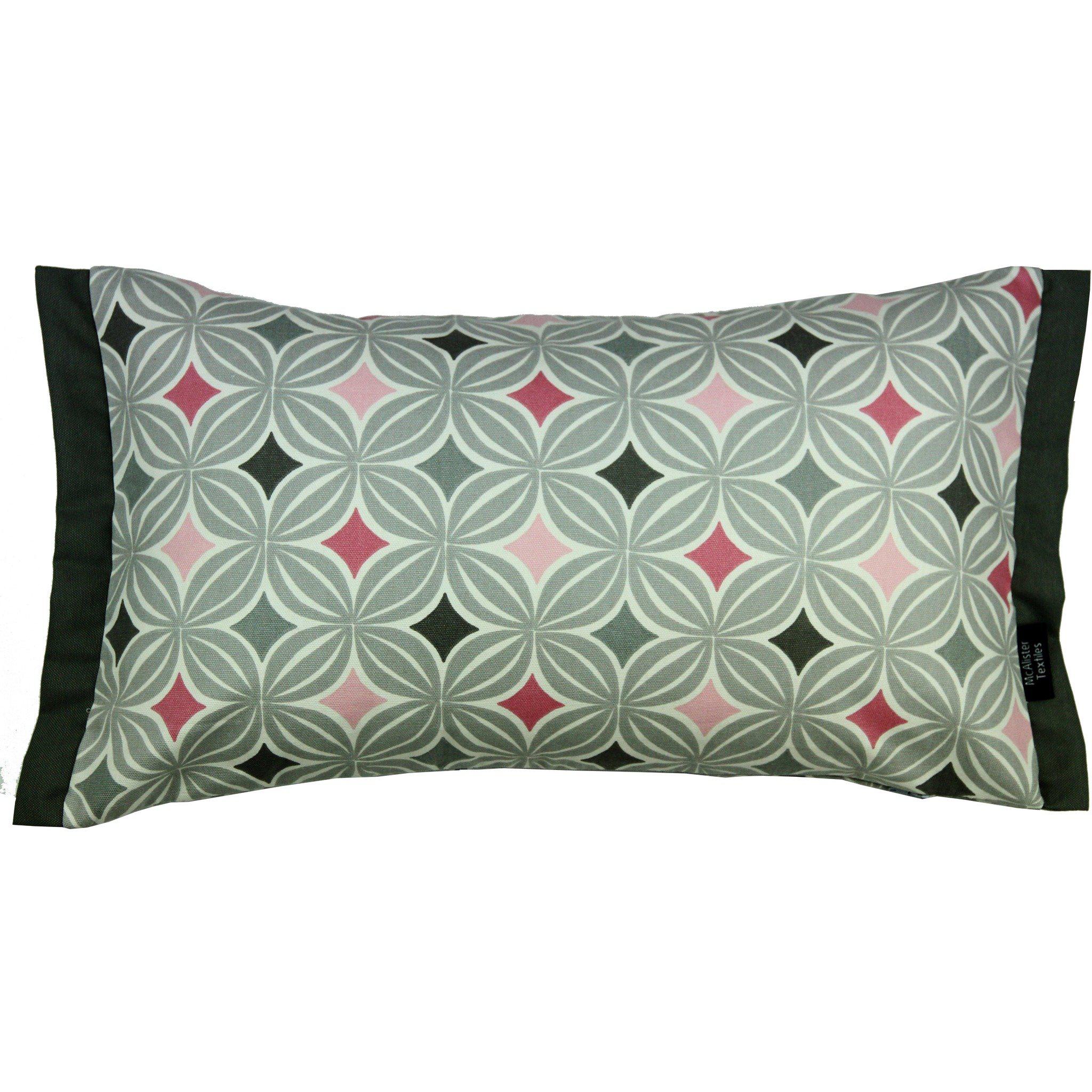 McAlister Textiles Laila Cotton Print Blush Pink Pillow Pillow Cover Only 50cm x 30cm 