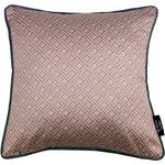 Laden Sie das Bild in den Galerie-Viewer, McAlister Textiles Elva Geometric Blush Pink Cushion Cushions and Covers Cover Only 43cm x 43cm 
