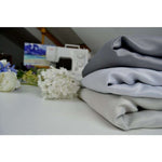 Laden Sie das Bild in den Galerie-Viewer, McAlister Textiles Minerals Cream White Blackout Curtain Fabric Fabrics 
