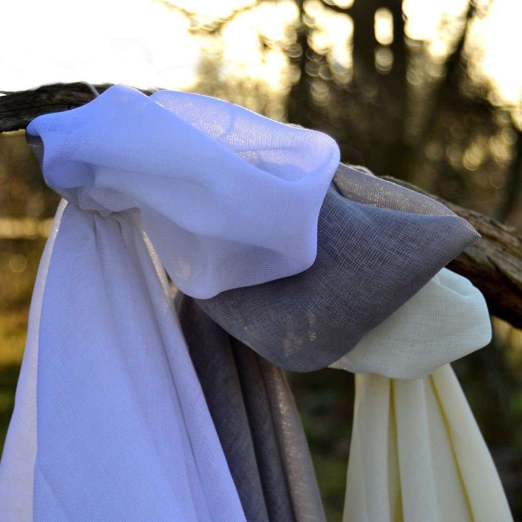 McAlister Textiles Momentum Cream Wide Width Voile Curtain Fabric Fabrics 