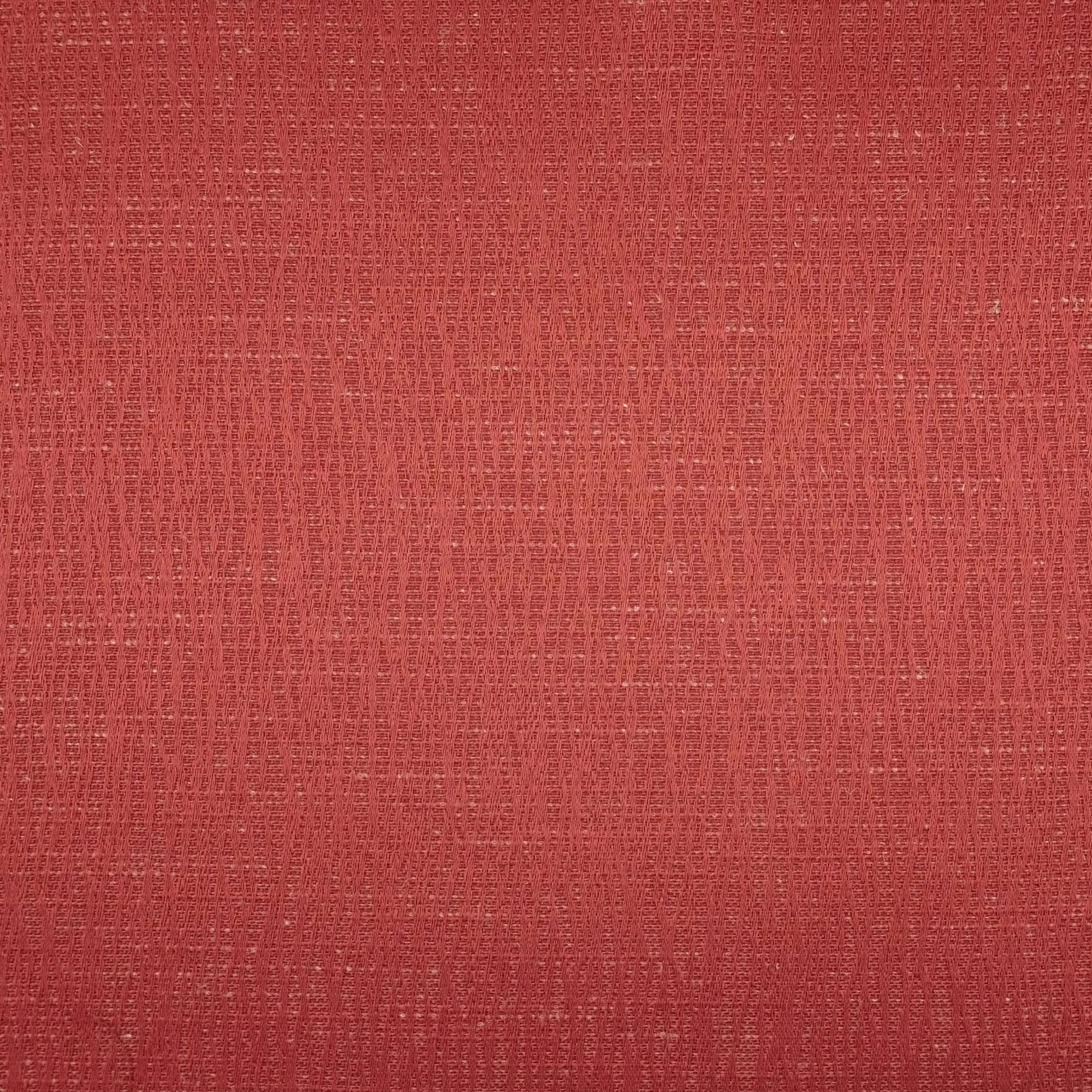 McAlister Textiles Linea Red Textured Fabric Fabrics 1/2 Metre 