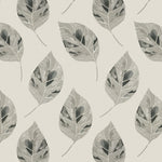 Laden Sie das Bild in den Galerie-Viewer, McAlister Textiles Leaf Soft Grey Floral Cotton Print Fabric Fabrics 1/2 Metre 
