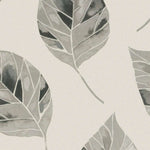 Laden Sie das Bild in den Galerie-Viewer, McAlister Textiles Leaf Soft Grey Floral Cotton Print Fabric Fabrics 
