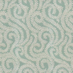 Laden Sie das Bild in den Galerie-Viewer, McAlister Textiles Little Leaf Duck Egg Blue Fabric Fabrics 1 Metre 
