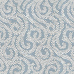 Laden Sie das Bild in den Galerie-Viewer, McAlister Textiles Little Leaf Wedgewood Blue Fabric Fabrics 1 Metre 
