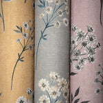 Laden Sie das Bild in den Galerie-Viewer, McAlister Textiles Meadow Soft Grey Floral FR Fabric Fabrics 
