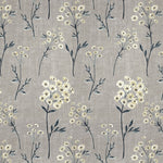 Laden Sie das Bild in den Galerie-Viewer, McAlister Textiles Meadow Soft Grey Floral Cotton Print Fabric Fabrics 1/2 Metre 
