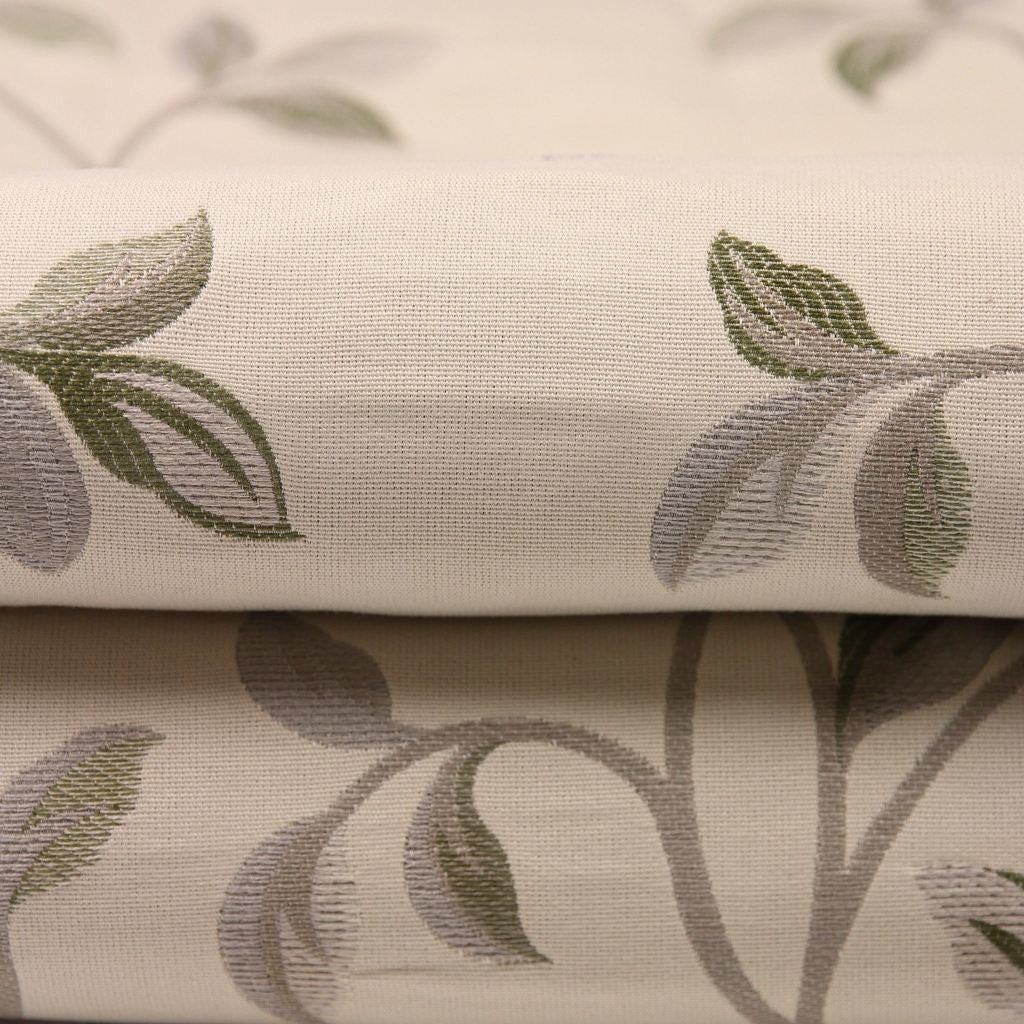 McAlister Textiles Annabel Floral Sage Green Fabric Fabrics 