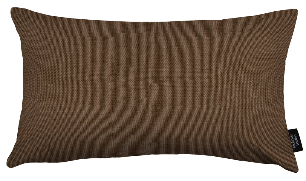McAlister Textiles Sorrento Chocolate Brown Outdoor Pillows Pillow Cover Only 50cm x 30cm 